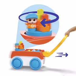 MEGA BLOKS HHN00 giocattolo trainabile
