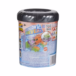 Hot Wheels Monster Trucks Color Reveal, 1 veicolo giocattolo con sorpresa ed effetto cambia colore ripetibile con acqua calda e fredda, giocattolo per bambini 3+ Anni - Vista aggiuntiva 6