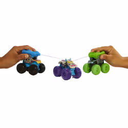 Hot Wheels Monster Trucks Color Reveal, 1 veicolo giocattolo con sorpresa ed effetto cambia colore ripetibile con acqua calda e fredda, giocattolo per bambini 3+ Anni - Vista aggiuntiva 7