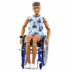 Barbie Fashionistas HJT59, Bambola alla moda, Maschio, 3 anno/i, Ragazza, 150 mm, Multicolore
