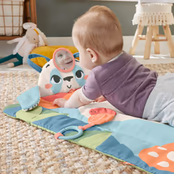 Fisher-Price HKD65 palestra per bambino e tappeto di gioco Tessuto, Plastica Multicolore Tappetino da gioco per bambino - Vista aggiuntiva 4
