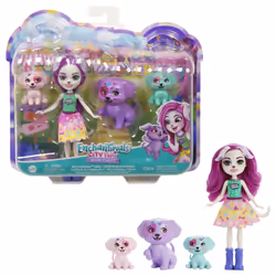 Enchantimals City Tails HKN14, Bambola alla moda, Femmina, 4 anno/i, Bambino/Bambina, 170 mm, Multicolore