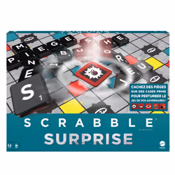 Games Scrabble Surprise, Gioco da tavolo, Educativo, 10 anno/i, 20 min, Gioco di famiglia
