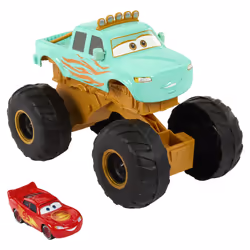 Disney Pixar Cars HMD76, Monster truck, 3 anno/i, Plastica, Marrone, Colore menta