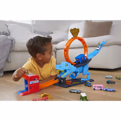 Hot Wheels City HNP77, Veicolo da corsa e set di piste, 4 anno/i, Plastica, Multicolore
