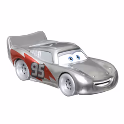 Disney Pixar Cars HNP98, Veicolo da corsa, 4 anno/i, Metallo, Argento