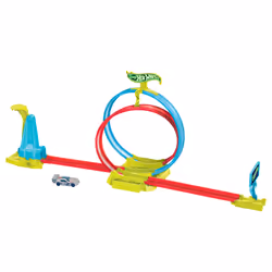Hot Wheels Neon Speeders HPC05, Set di veicoli e piste, 4 anno/i, Plastica, Multicolore