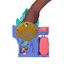 Mattel Disney La Sirenetta Set C Grotta di Ariel Playset Impilabile con Mini Bambola