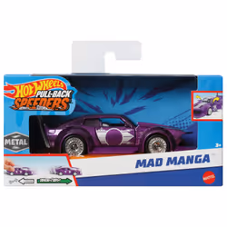 Hot Wheels Pull-Back Speeders HPT04 veicolo giocattolo - Vista aggiuntiva 5