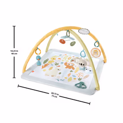 Fisher-Price HRB15 palestra per bambino e tappeto di gioco Tessuto, Plastica Multicolore Palestrina a tappeto per bambino - Vista aggiuntiva 5