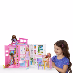 Barbie HRJ77 casa per le bambole - Vista aggiuntiva 4
