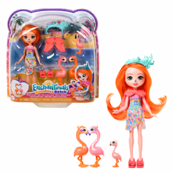 Enchantimals HRX85, Bambola alla moda, Femmina, 3 anno/i, Bambino/Bambina, Multicolore