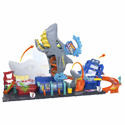 Hot Wheels City Autolavaggio Mega Squalo - Vista aggiuntiva 4