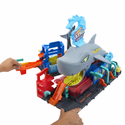 Hot Wheels City Autolavaggio Mega Squalo - Vista aggiuntiva 6