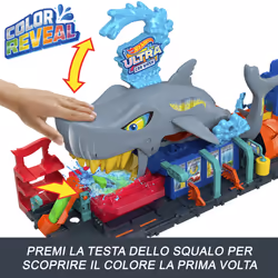 Hot Wheels City Autolavaggio Mega Squalo - Vista aggiuntiva 8
