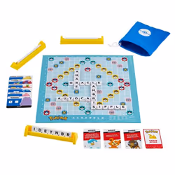 Games Scrabble Pokémon, Il Classico Gioco Da Tavolo Delle Parole Per Famiglie Con Due Modalità Di Gioco Per 2-4 Giocatori, Edizione Italiana - Vista aggiuntiva 3