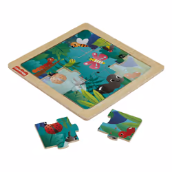 Fisher-Price HXV19 puzzle 9 pz Animali