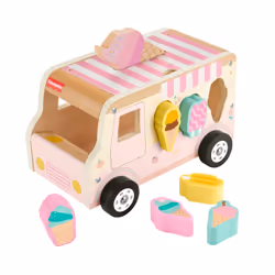 Fisher-Price HXT86, 1,5 anno/i, Legno, Multicolore