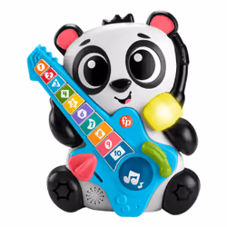 Fisher-Price Jam & Count Panda, 0,75 anno/i, Sonoro, Batterie richieste, Multicolore