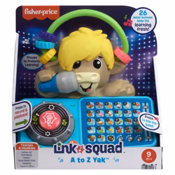 Fisher-Price Link Squad Animal Band Lello Il Torello Abc, Giocattolo Per L'Apprendimento Per Neonati Con Musica E Luci, Versione Italiana - Vista aggiuntiva 6