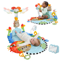 Fisher-Price HYR60 palestra per bambino e tappeto di gioco Tessuto, Plastica Multicolore Palestrina a tappeto per bambino