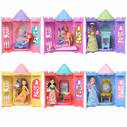 Disney Princess JBL46, Mini bambola, Femmina, 4 anno/i, Colori assortiti