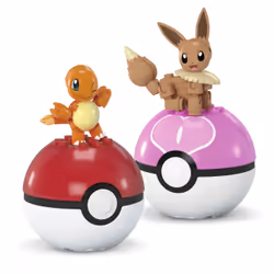 MEGA Pokémon JCR81, Set da costruzione, 6 anno/i, Plastica, 40 pz