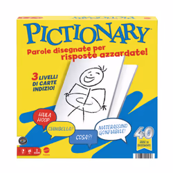 Games Pictionary , Gioco Da Tavolo Per Bambini, Adulti E Serate Giochi in Famiglia Con Lavagnette E Pennarelli Cancellabili - Vista aggiuntiva 3