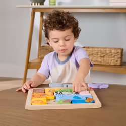 Fisher-Price JFG10 puzzle Puzzle con formine 13 pz Animali - Vista aggiuntiva 2