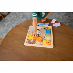 Fisher-Price JFG10 puzzle Puzzle con formine 13 pz Animali - Vista aggiuntiva 4