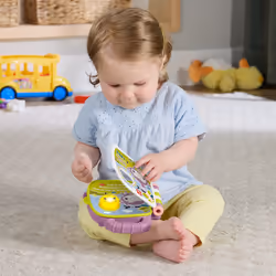 Fisher-Price Il Libro Delle Canzoncine Della Scimmietta Viola Per Neonati E Bambini Con Luci E Suoni, Versione Italiana - Vista aggiuntiva 2