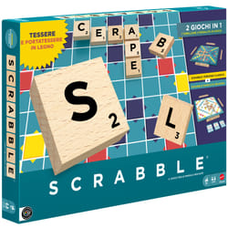 Mattel Games SCRABBLE CORE WOOD - ITALIAN
