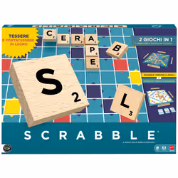 Mattel Games SCRABBLE CORE WOOD - ITALIAN - Vista aggiuntiva 2