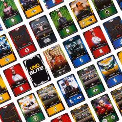 Games JLV42 gioco da tavolo UNO Elite Formula 1 2025 Carta da gioco Sostituzione - Vista aggiuntiva 3