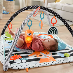 Fisher-Price JMN72 palestra per bambino e tappeto di gioco Tessuto, Plastica Multicolore Tappetino da gioco per bambino - Vista aggiuntiva 2