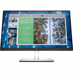 HP E-Series E24Q G4, 60,5 cm (23.8"), 2560 x 1440 Pixel, Quad HD, 5 ms, Nero, Argento