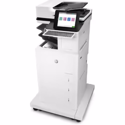 HP LaserJet Enterprise Flow Stampante multifunzione Enterprise LaserJet Flow M636z, Stampa, copia, scansione, fax, Scansione verso e-mail; stampa fronte/retro; ADF da 150 fogli; efficienza energetica; funzionalità di sicurezza avanzate - Vista aggiuntiva 2
