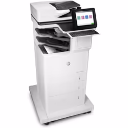 HP LaserJet Enterprise Flow Stampante multifunzione Enterprise LaserJet Flow M636z, Stampa, copia, scansione, fax, Scansione verso e-mail; stampa fronte/retro; ADF da 150 fogli; efficienza energetica; funzionalità di sicurezza avanzate - Vista aggiuntiva 3