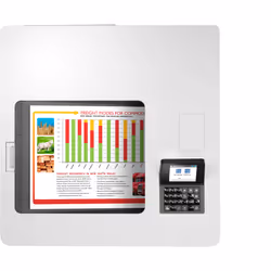 HP Color LaserJet Enterprise Stampante Enterprise Color LaserJet M554dn - Vista aggiuntiva 5