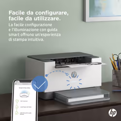 HP LaserJet Stampante M209dw, Bianco e nero, Stampante per Abitazioni e piccoli uffici, Stampa, Stampa fronte/retro; dimensioni compatte; risparmio energetico; Wi-Fi dual band - Vista aggiuntiva 6