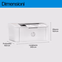 HP LaserJet Stampante M110w - Vista aggiuntiva 6