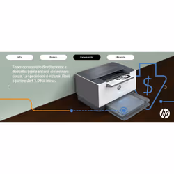 HP LaserJet Stampante HP M209dwe, Bianco e nero, Stampante per Piccoli uffici, Stampa, Wireless; HP+; donea a HP Instant Ink; Stampa fronte/retro; Cartuccia con JetIntelligence - Vista aggiuntiva 8
