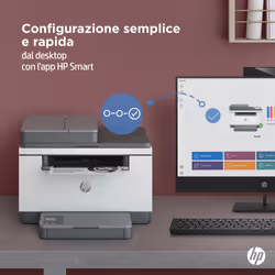 HP LaserJet Stampante multifunzione M234sdn, Bianco e nero, Stampante per Piccoli uffici, Stampa, copia, scansione, Scansione verso e-mail; scansione verso PDF - Vista aggiuntiva 6