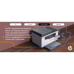 HP LaserJet Stampante multifunzione HP M234sdwe, Bianco e nero, Stampante per Abitazioni e piccoli uffici, Stampa, copia, scansione, HP+; scansione verso e-mail; scansione verso PDF - Vista aggiuntiva 8