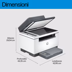 HP Stampante multifunzione LaserJet M234sdw - Vista aggiuntiva 6