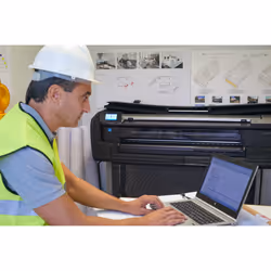 HP Designjet Stampante multifunzione T830 da 24" - Vista aggiuntiva 6