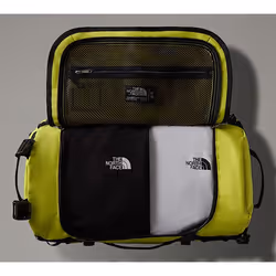 The North Face OS borsone 50 L Nylon, Poliestere Nero, Giallo