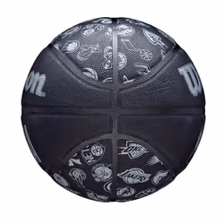 Wilson WTB1300XBNBA palla da pallacanestro Interno e esterno Nero, Grigio - Vista aggiuntiva 4