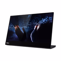 Lenovo M14t LED display 14" Full HD Touch Nero - Vista aggiuntiva 5