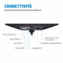 HP E24mv G4 FHD Conferencing Monitor - Vista aggiuntiva 4